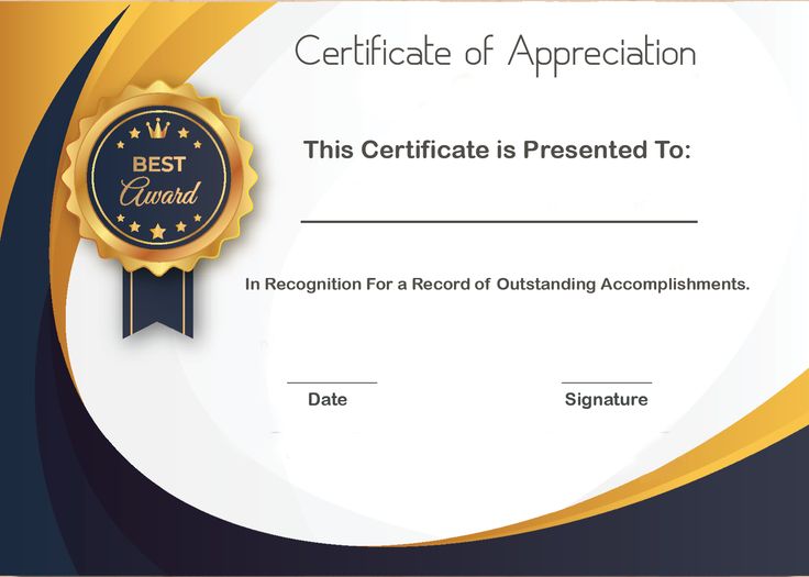 Gratitude Certificate Template - Freetheibo_com